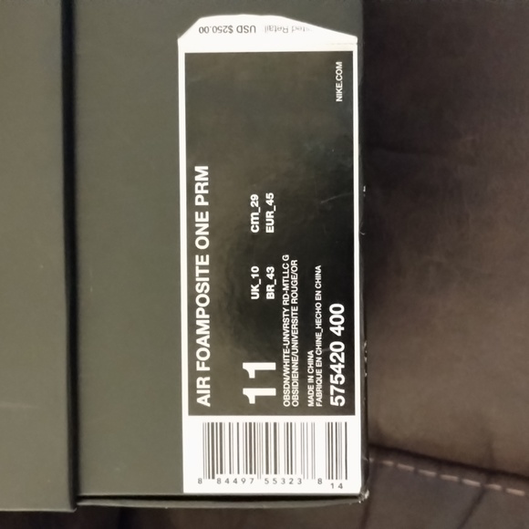 Nike Foamposite Olympic - Picture 12 of 12